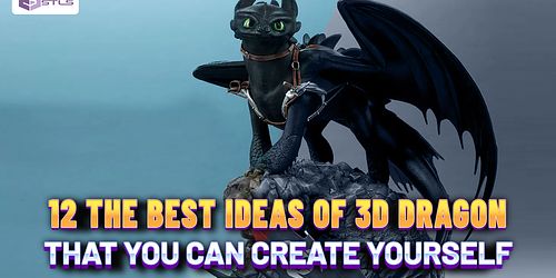 12 THE BEST IDEAS OF 3D DRAGON THAT YOU CAN CREATE YOURSELF
