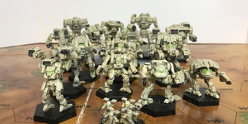 What is so special about the 3D printed Battletech miniatures?