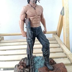 Rambo Sylvester Stallone Fanart