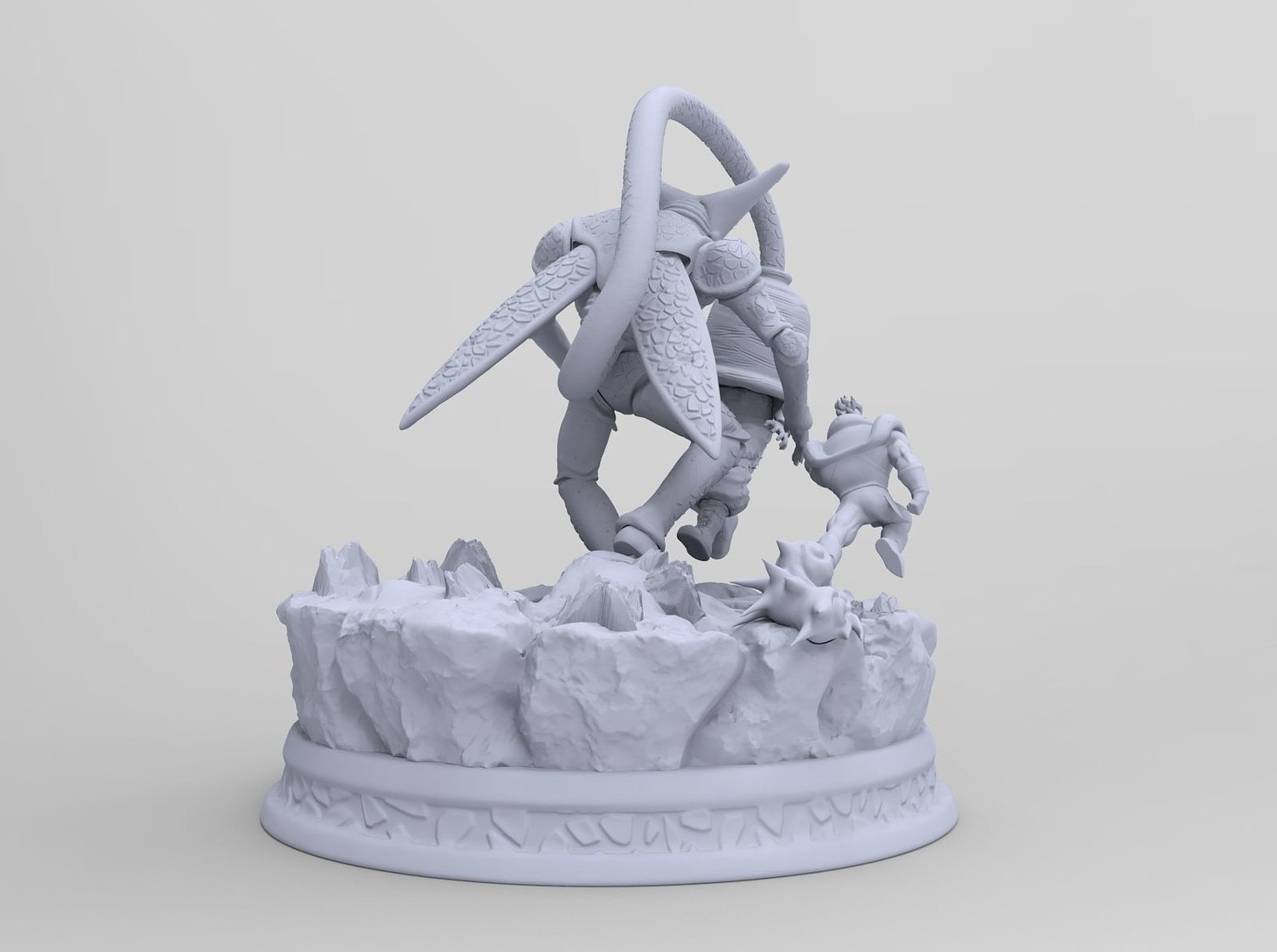 ANDROID 16 DRAGONBALL Z STL FILES 3D model 3D printable