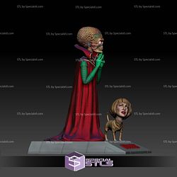 A Martian and Chihuahua Nathalie Lake Mars Attacks Digital Sculpture