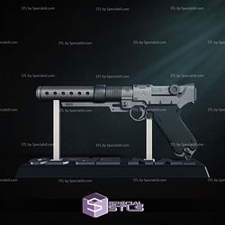A-180 Blaster for Display Starwars 3D Print Model