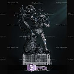 Alien Fighting Predator 3D Print Model