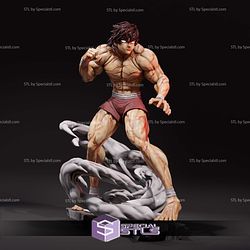 Baki Scar Digital Sculpture