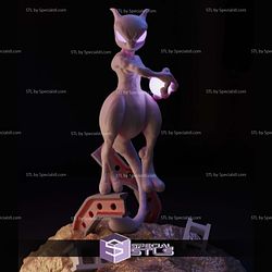 Basic Pokemon Collection - Dark Mewtwo STL Files