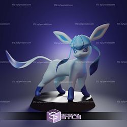 Basic Pokemon Collection - Glaceon Cute STL Files