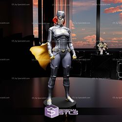 Batgirl Armor Basic Standing STL Files