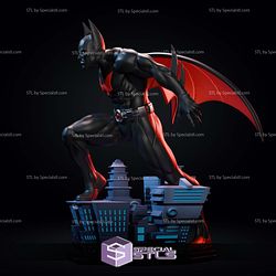 Batman Beyond GCPD Digital Sculpture