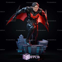 Batman Beyond GCPD Digital Sculpture