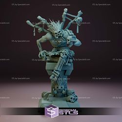 Bwonsamdi World of Warcraft Digital Sculpture