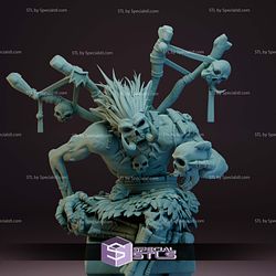 Bwonsamdi World of Warcraft Digital Sculpture