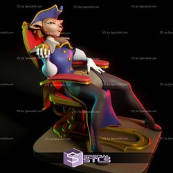 Captain Amelia Treasure Planet 3D Print Model