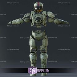 Cosplay STL Files Halo Wars Mark 4 Spartan Armor