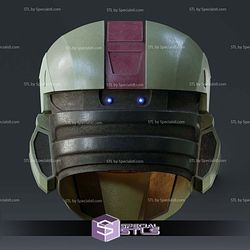 Cosplay STL Files Halo Wars Mark 4 Spartan Helmet