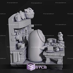 Chibi No Face Spirited Away 3D Print Model