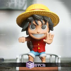 Chibi STL Collection - Luffy One Piece