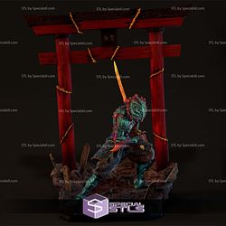 Demon Samurai Printable Models Fanart