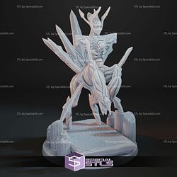Dialga Lord of Time Kaiju Fanart Digital Sculpture