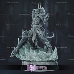 Draenei Death Knight Warcraft Digital Sculpture