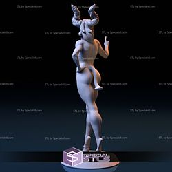 Draenei Warcraft FUTA NSFW Digital Sculpture