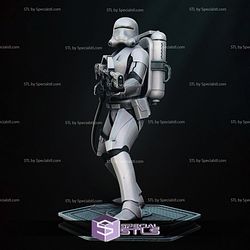 Flame Trooper Digital Sculpture Star Wars