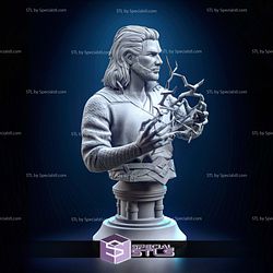 Gale Baldurs Gate 3 Bust Digital Sculpture