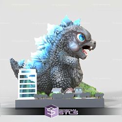 Godzilla Chibi Kaiju STL Files