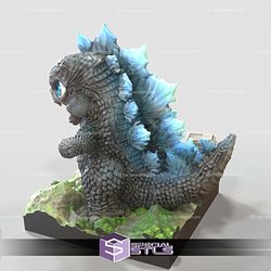 Godzilla Chibi Kaiju STL Files