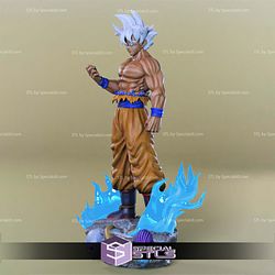 Goku Ultra Instinct V4 Dragonball Digital Sculpture