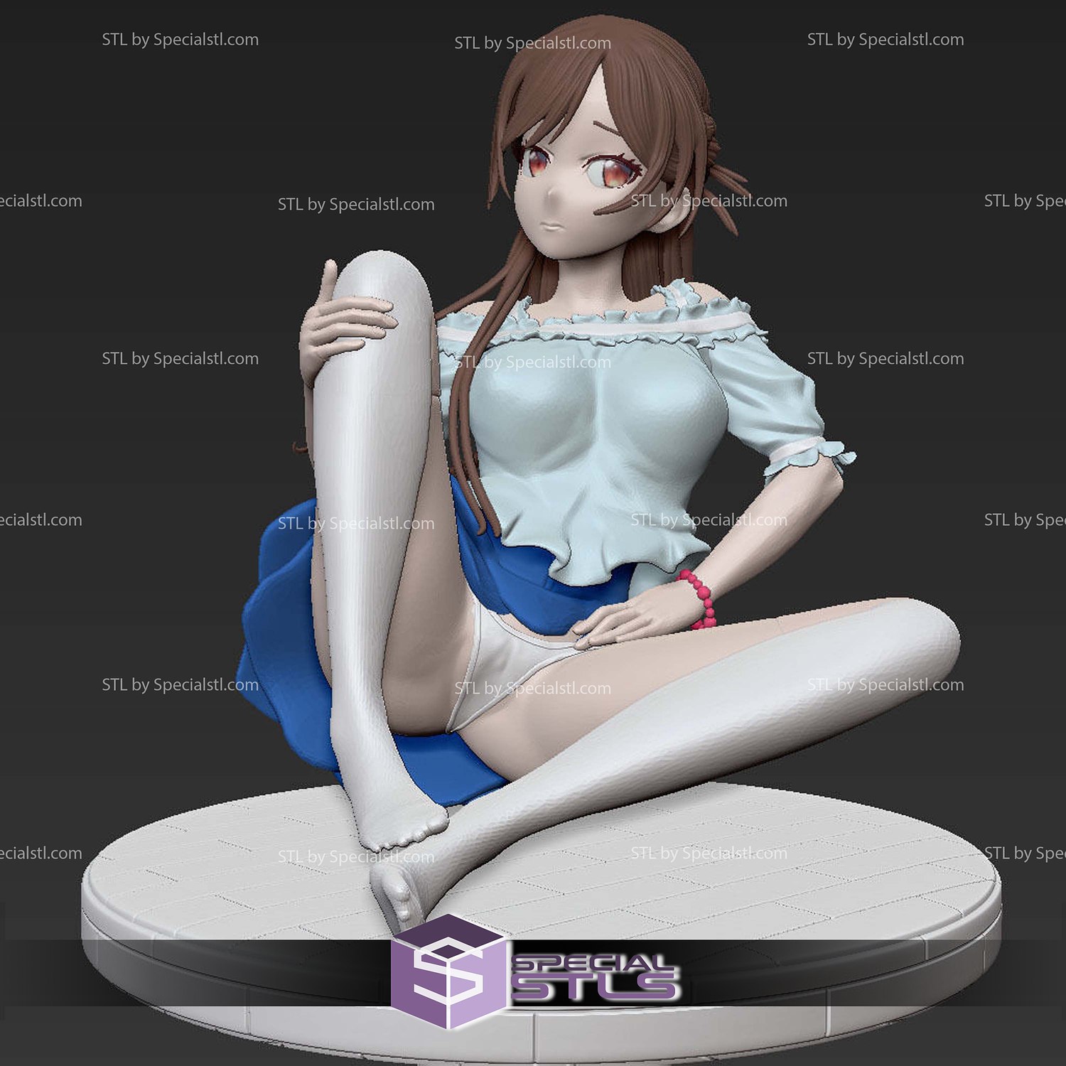 Hotgirl Chizuru Mizuhara NSFW Digital Sculpture | SpecialSTL