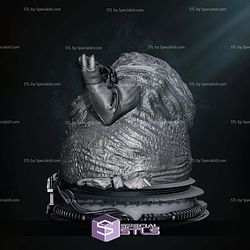 Jabba Bust 3D Print Model