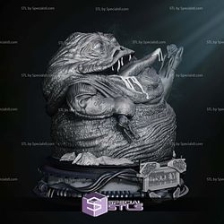 Jabba Bust 3D Print Model