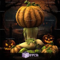 Jack O Lantern Girl Pin Up Printable Models