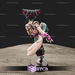 Juri Furry NSFW Street Fighter Digital Sculpture