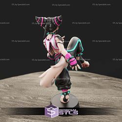 Juri Furry NSFW Street Fighter Digital Sculpture