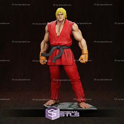 Ken Basic Standing Printable Models Street Fighter