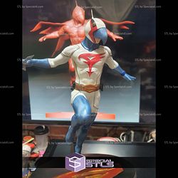 Ken the Eagle Ken Washio V2 STL Files from Gatchaman 3D Printable