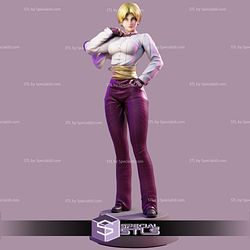 King 3D Model V2 from The King of Fighters