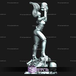 Lady Stormtrooper Starwars Printable Models