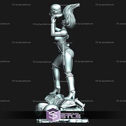 Lady Stormtrooper Starwars Printable Models