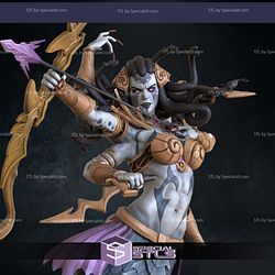 Lady Vashj Waifu Warcraft NSFW 3D Print Model