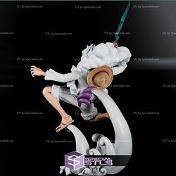 Luffy Gear 5 Thunder One Piece Printable Models