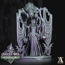 April 2021 The Queens Web from Archvillain Games Miniatures