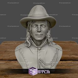 Michael Jackson Bust Digital Sculpture