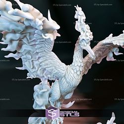 Moltres Fire Bird Kaiju Fanart Printable Models