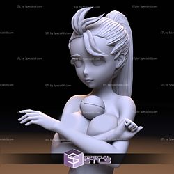 Nemona Pokemon Trainer NSFW Digital Sculpture