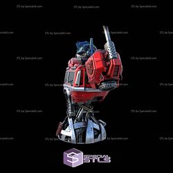 Optimus Prime Bust Transformer Printable Models