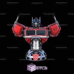 Optimus Prime Bust Transformer Printable Models