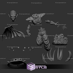 Piccolo in Battle Printable Models