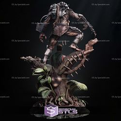 Predator Fighting Dutch 3D Print Model